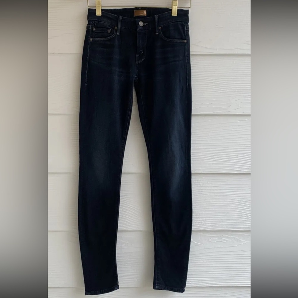 Mother the looker jeans 25 in dark wash: Coffee, tea or me?